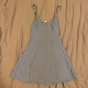 Blue& white striped dress!